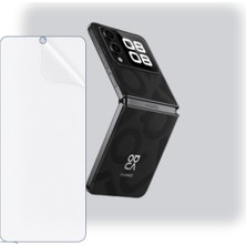 Schitec Huaweı Nova Flip Uyumlu Ön Yüzey Nano Şeffaf Hidrojel Ekran Koruyucu