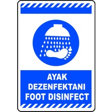 Mediwiz Ayak Dezenfektanı 70X100 cm Galvaniz Saç 0,4 mm