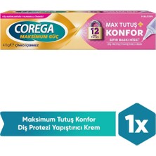 Corega Maksimum Güç Diş Protez Yapıştırıcı Krem 40 g
