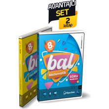 HiperZeka Avantajlı Set 2027 8. Sınıf Bal Matematik ve Fen Bilimleri Soru Bankaları