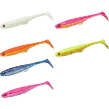 Daiwa Flat Junkie Duckfin Shad 8,9cm 7 Adet Silikon Yem