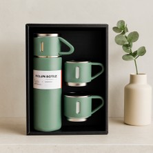 Akıllı Bayi Çantalı 3'lü 500 ml Çelik Termos Seti