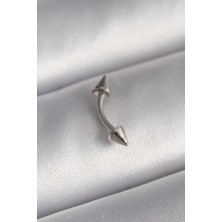 Rafiel 316L Çelik Gümüş Renk Çivi Model Piercing