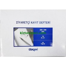 Özkan M0243 Ziyaretci Kayit Defteri  40 Yaprak