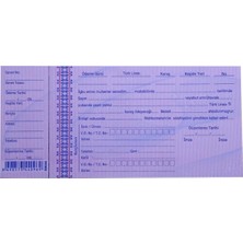 Özkan BM672 Senet Koçanli Küçük 100 Yaprak Posetli