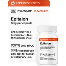 Peptide Sciences Epitalon 3mg (60 Capsules) (Telomere Length)