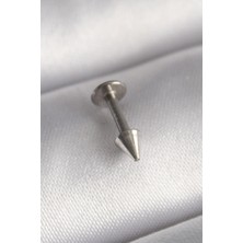Rafiel 316L Çelik Gümüş Renk Çivi Model Piercing