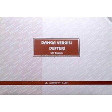 Özkan M0923 Damga Vergisi Defteri 40 Yaprak