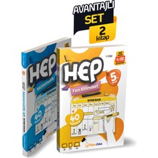 HiperZeka Avantajlı Set 2027 5. Hep Matematik ve Fen Bilimleri Haftalık Denemeler