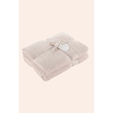 İrya Mısır %100 Mısır Pamuğu 4'lü Havlu Seti 30X50 cm Oyster Beige