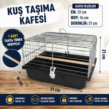 Ufak Boy Kuş Taşıma Kafesi