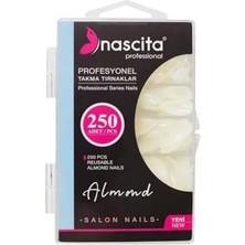 Livizmir Moda 250'LI Kutulu Almond Takma Tırnak - 172