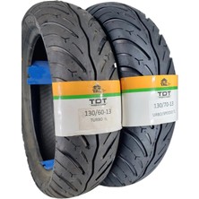 TDT Tyres Volta Apx5 Lastik Takımı 130/60-13 ve 130/70-13  Speedo
