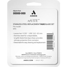 Livizmir Moda 86015 Revıte Fade Yedek Paslanmaz Çelik Bıçak