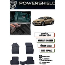 POWERSHIELD Opel Astra J Kasa 2009 ve Sonrası Uyumlu Araca  Özel Premium 5D Havuzlu Oto Paspas Takımı