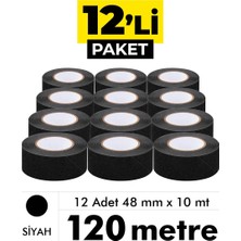 UniTape Siyah Merdiven/Zemin Kaydırmaz Bant 48 mm x 10 mt 12’li Paket