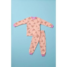 Bony Socks Kız Çocuk Sevimli Köpek Desenli Pijama Takımı
