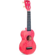 Donner Mahalo ML1CP Soprano Ukulele (Coral Pink)