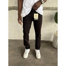 KağanKY Siyah Likralı Regular Fit Jean