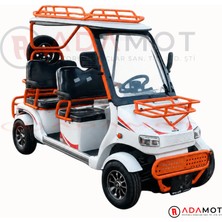Sfm SF500 Elektrikli Mini Araç 1600W 72V60AH 4 Kişilik Carplay Geri Görüş Kameralı Elektrikli Araba