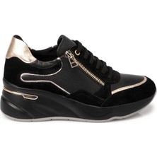 Tergan Siyah Hakiki Deri Kadın Sneaker - K25S1AY68219-A23