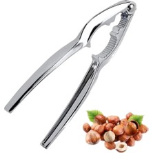 Livizmir Moda Paslanmaz Çelik Metal Ceviz Kıracağı – Ergonomik Saplı Dayanıklı Fındık ve Badem Kırma Aparatı (15 Cm)