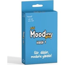 Livizmir Moda Mooduna Göre Mini Klasik 1, Arkadaş ve Aile Için Kart Oyunu, 33 Fotoğraf Kartı ve 22 Durum Kartı
