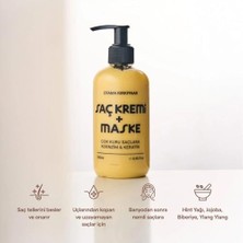 Livizmir Moda Otama Kırkpınar Çok Kuru Saçlara Saç Kremi ve Maske 250 ml