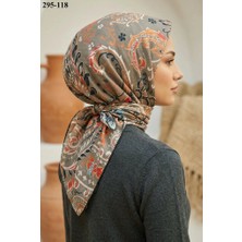 Zer Scarfs Zer Scarf Dijital Soft Pamuk Eşarp 295-118