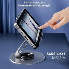 Livizmir Moda iPhone  Xiaomi Reeder Oppo  Ayarlanabilir Masaüstü Telefon Tutacağı ( Siyah )