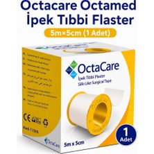 Octacare Octamed Ipek Tıbbi Flaster 5m×5cm (1 Adet)