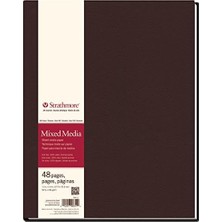 Livizmir Moda Strathmore (566-11 STR-566-11 48 Yaprak No. 90 Karışık Medya, 27,9 x 35,6 Cm, 27,9 x 35,6 Cm, Beyaz, 24 Adet