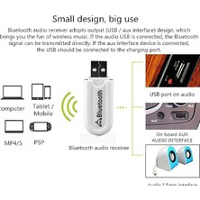 Livizmir Moda USB Bluetooth 5.0 Ses Alıcı Adaptör – Aux 3.5mm Çıkışlı Kablosuz Müzik Alıcısı, Hoparlör ve Ses Sistemlerini Bluetooth’lu Hale Getiren Dongle Receiver | ZR1138