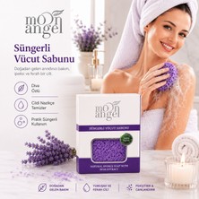 Moon Angel Süngerli Sabun Doğal Güzellik Diva Extract Vücut Sabunu