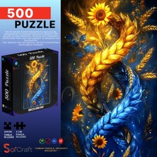 Soi Craft 500 Parça Puzzle Güneşten Doğan Umut #214