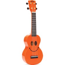 Donner Mahalo U-Smile Soprano Ukulele (Turuncu)