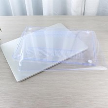 Livizmir Moda MacBook Pro 15 Kristal Şeffaf Kılıf A1707 A1990 Uyumlu Parlak Sert Tpu Kılıf Ince Hafif Koruyucu Kapak 2016-2019 Şeffaf