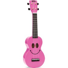 Donner Mahalo U-Smile Soprano Ukulele (Pembe)