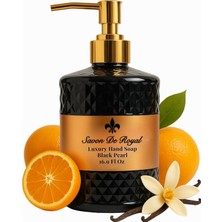 Belirtilmemiş Savon De Royal Luxury Vegan Sıvı Sabun Black Pearl 500 Ml, Portakal, Vanilya