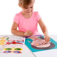 Livizmir Moda Melissa & Doug - Çıkartma Kitabı, Yüzler (14195)