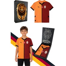 Galatasaray Home Jersey Replica J Kırmızı Unisex Çocuk Forma Uv Kutu Hediyeli