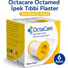 Octacare Octamed Ipek Tıbbi Flaster 5m×5cm (6 Adet)