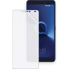 Schitec Alcatel 3V Uyumlu Ön Yüzey Nano Şeffaf Hidrojel Ekran Koruyucu