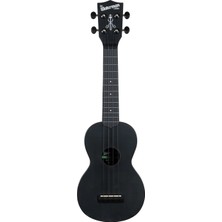 Donner Kala Waterman Recycled Soprano Ukulele (Black Sand)