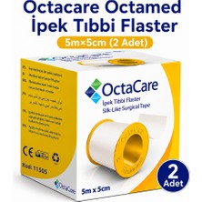 Octacare Octamed Ipek Tıbbi Flaster 5m×5cm (2 Adet)