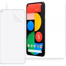 Schitec Google Pixel 5 Uyumlu Ön Yüzey Nano Şeffaf Hidrojel Ekran Koruyucu