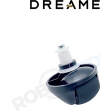 robotyedek Dreame D20 (Ultra Değil) RLD35GA Tekerlek Siyah Renk-1 Adet