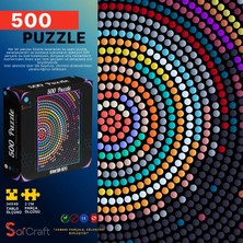 Soi Craft 500 Parça Puzzle Geometrik Büyü #244