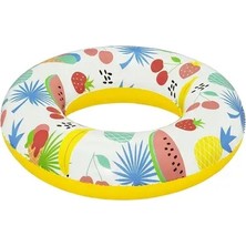 Byanes Desenli Simit 61 cm Tropic