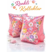 Byanes Çiçek Desenli Kolluk 23X15 cm (2-6 Yaş)